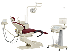 HY-E60 Dental Unit, (sillón dental integrado, luz LED)