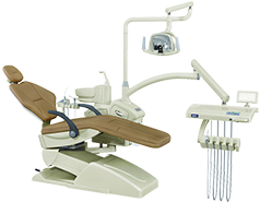 Unidad dental C9A (sillón dental integrado, motor TIMOTION, luz LED)